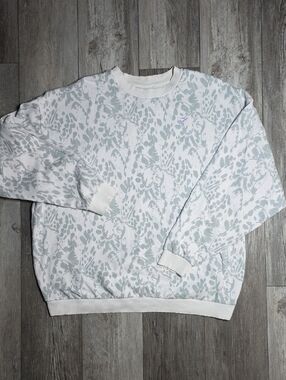 Gymshark Animal AOP Oversized Crewneck Athletic Sweater Size Md (Rare / Retired)